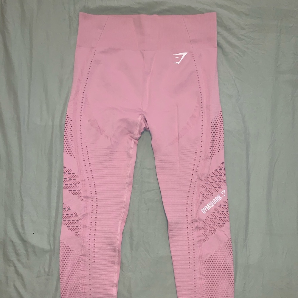 Pink Gymshark Seamless Leggings